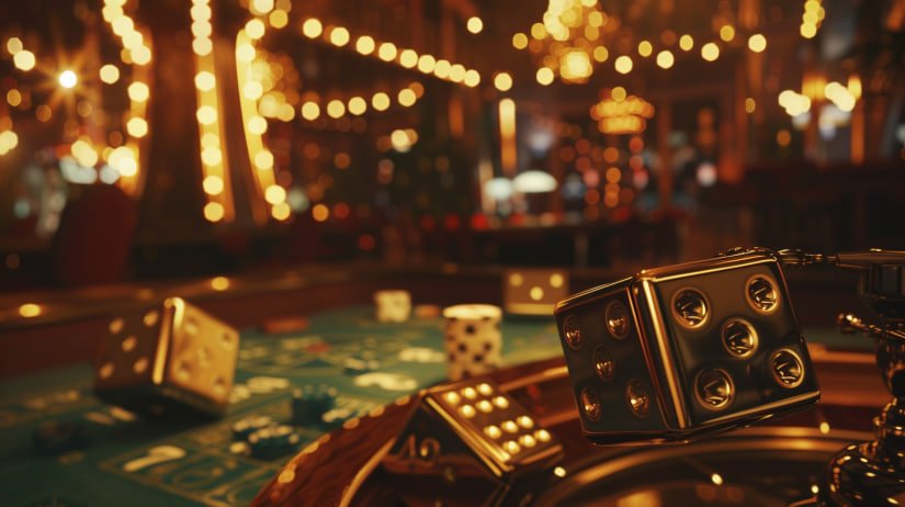 Visual kasino live888 dengan tema merah gelap