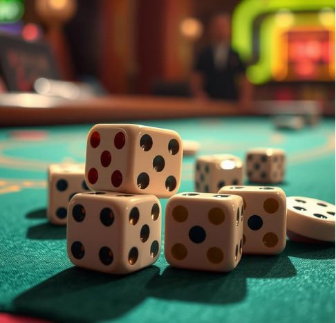 Suasana baccarat live888 bernuansa merah